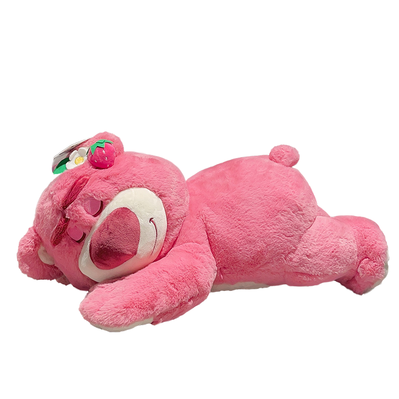 迪士尼正版草莓熊生日礼物六一儿童节送女友礼物送闺蜜礼品布娃娃