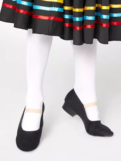 Sansha grade examination shoes, teacher shoes, folk dance shoes, canvas training shoes, ballet shoes