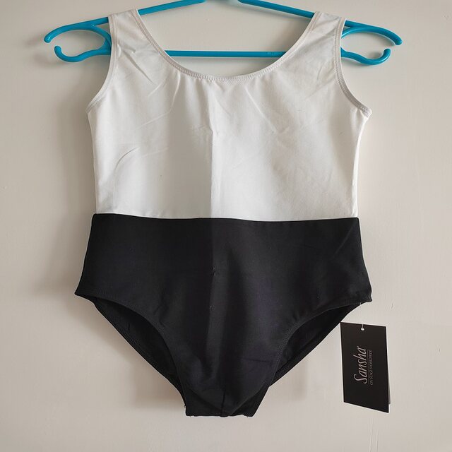 Sansha men's dance uniform one-piece exercise suit with high crotch