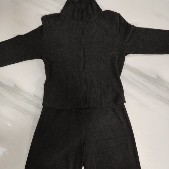 Sansha + dance top + trousers warm sports suit