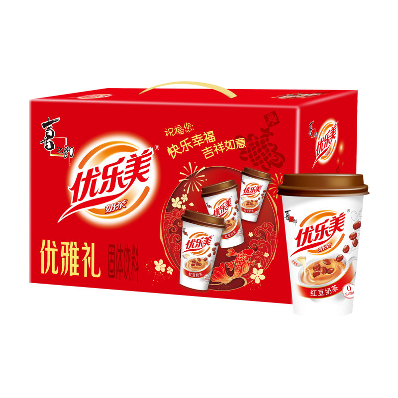 优乐美红豆奶茶30杯礼盒秋冬速溶冲泡饮品休闲热饮整箱批发年货,淘宝优惠券,粉丝福利购,淘宝优惠卷