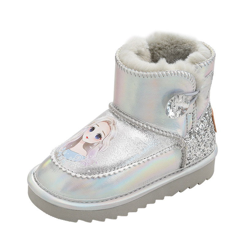 女童雪地靴防水儿童棉鞋大棉童鞋雪地棉冬靴宝宝加绒防滑保暖靴子,淘宝优惠券,粉丝福利购,淘宝优惠卷