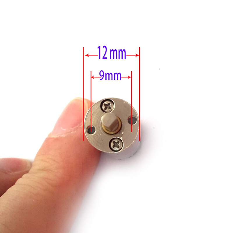 密封减速箱 12MM直流减速电机小巧大扭矩 12GA 3V 6V减速马达-图1
