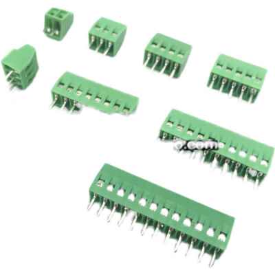 螺钉式PCB接线端子EX/MF/KF128-2.54mm小间距 绿色接线柱2P3P-16P - 图3