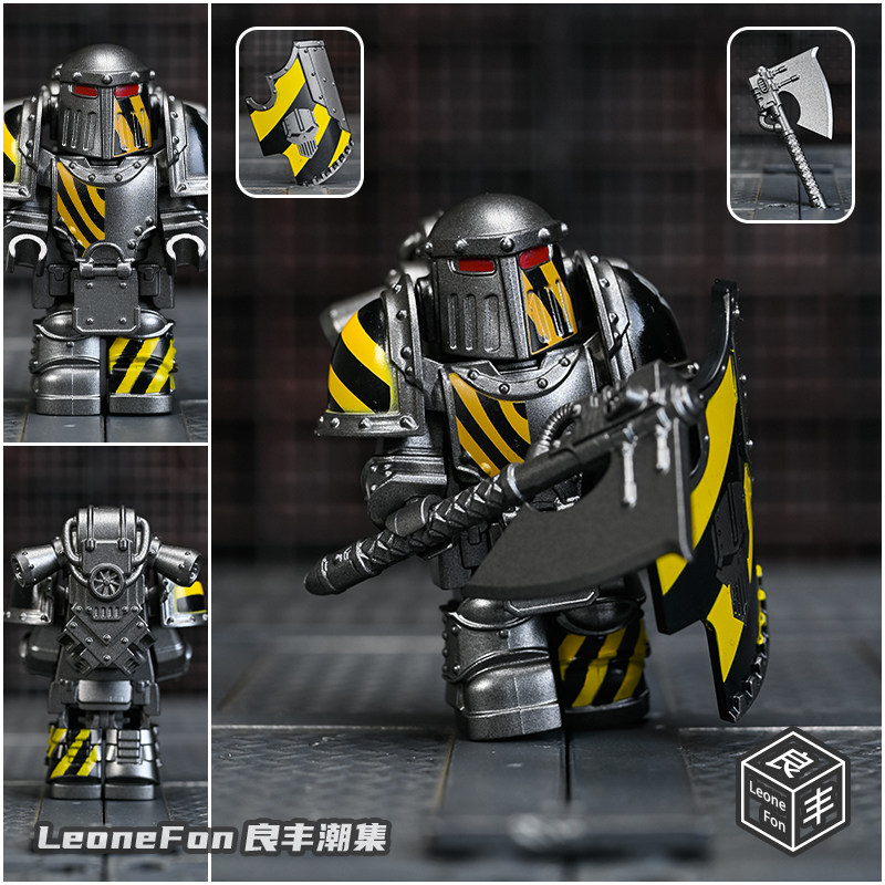 战锤系列阿斯塔特MK3积木拼装人仔玩具手办星际战士钢铁勇士礼物 - 图2