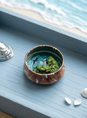 微景观扩香器戒指盒情侣礼物手工