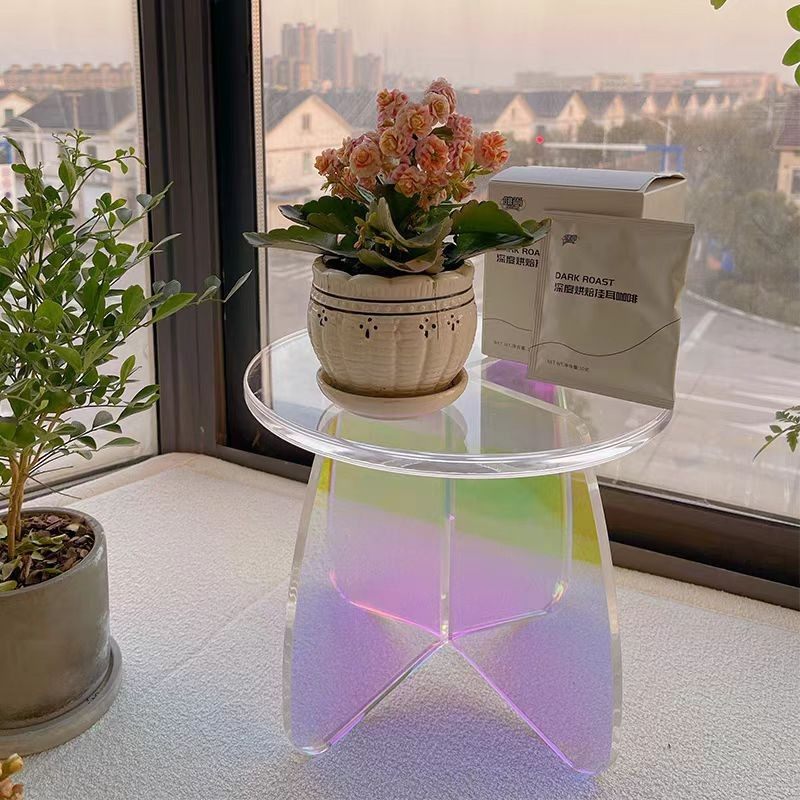 亚克力吧台凳透明水晶质感客厅沙发酒吧高脚椅加厚浴室洗澡小凳子,淘宝优惠券,粉丝福利购,淘宝优惠卷