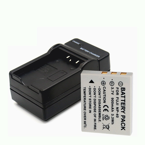 适用于PENTAX宾得D-LI8电池 充电器DLI8 D-LI85 DLI95 Optio A10 A20 A30 A36 A40 W10 W20 T10 T20 WP照相机 - 图1