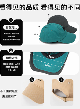 大头围大头星球鸭舌帽新品春夏