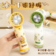 Dr. Winter Handheld Spray Ice Fan Small USB Rechargeable Outdoor Hydration Cooling Mini Fan DIY Cartoon Spray Fan USB Rechargeable