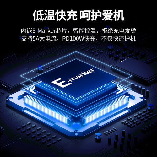 绿联一拖二双头typec数据线PD100W快充二合一CtoC充电线5A编织适用苹果16手机iPhone15平板ipad华为Mac笔记本 - 图2