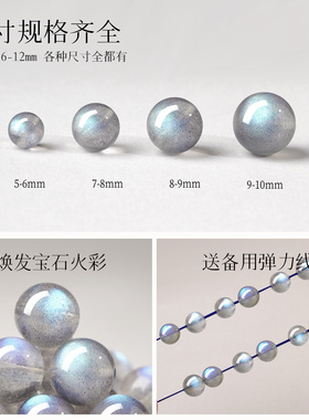 【强蓝光灰月光】冰种高净体