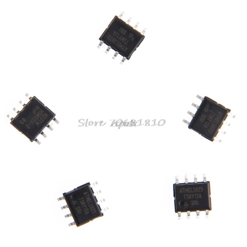 5Pcs For ATMEL ATTINY13 ATTINY13A TINY13A MCU AVR 1 K FLASH_虎窝淘