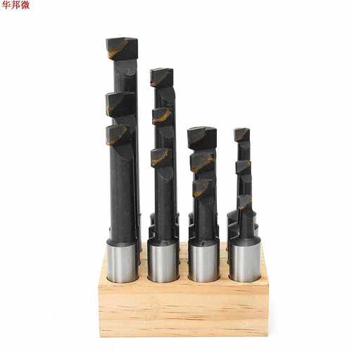 12pcs 18mm Shank F1 Boring Bar Set For  Inch Boring Head Ca - 图0