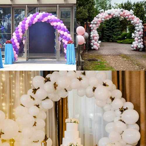 Plastic 1 Set Great Large Balloon Arch Stand Kit Stable - 图2