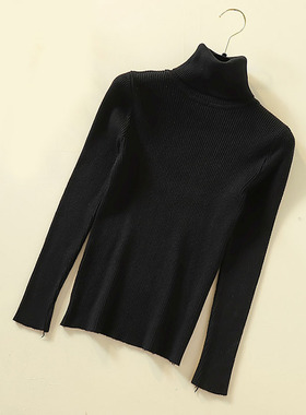 JMPRS Turtleneck Women Pullover Sweater Spring Jumper Knitte