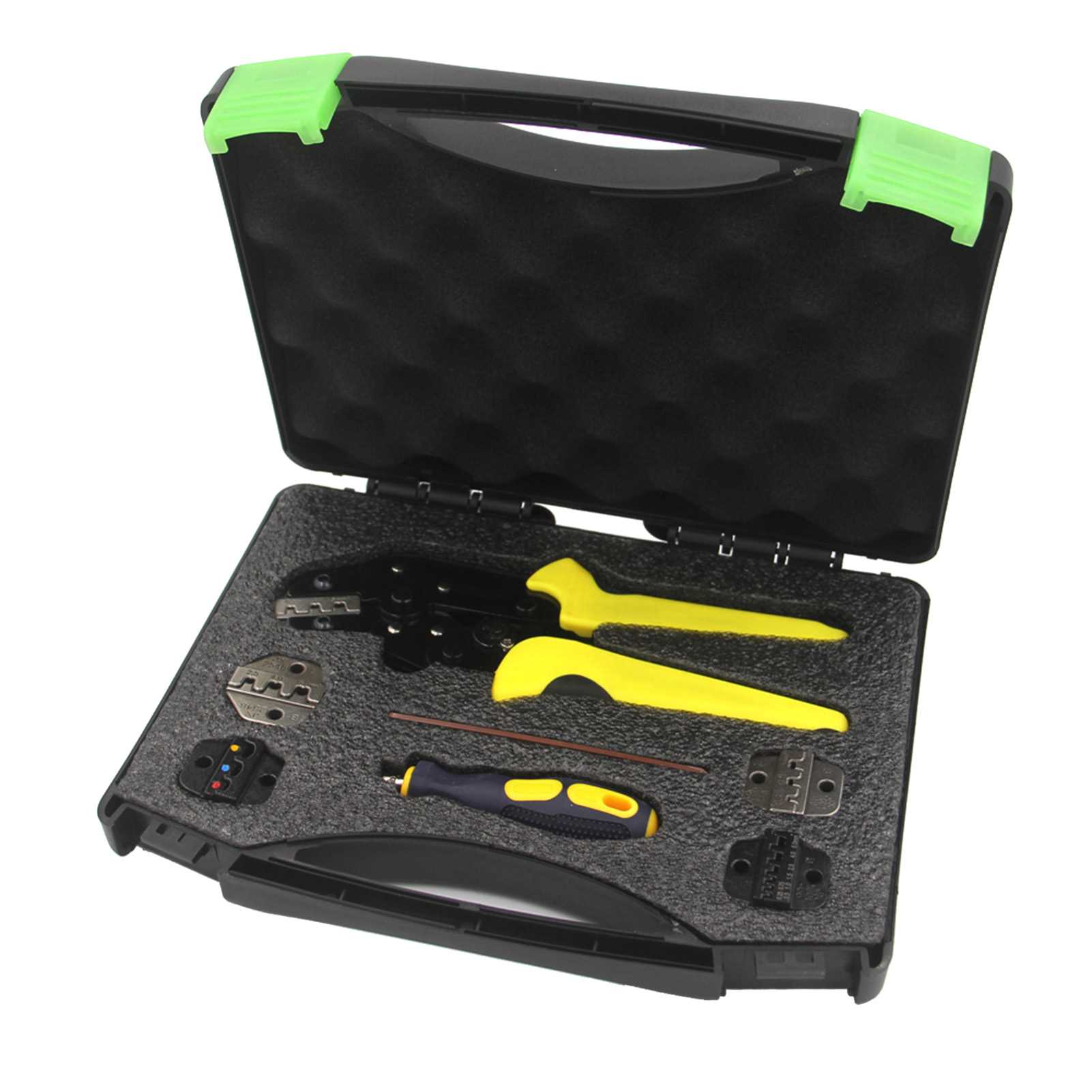 Wire Crimpers Multifunctional 5 in1 Engineering Ratcheting - 图0