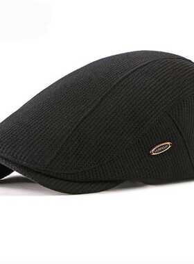 HT2646 Beret Cap New Autumn Winter Hat Caps for Men Women Ad