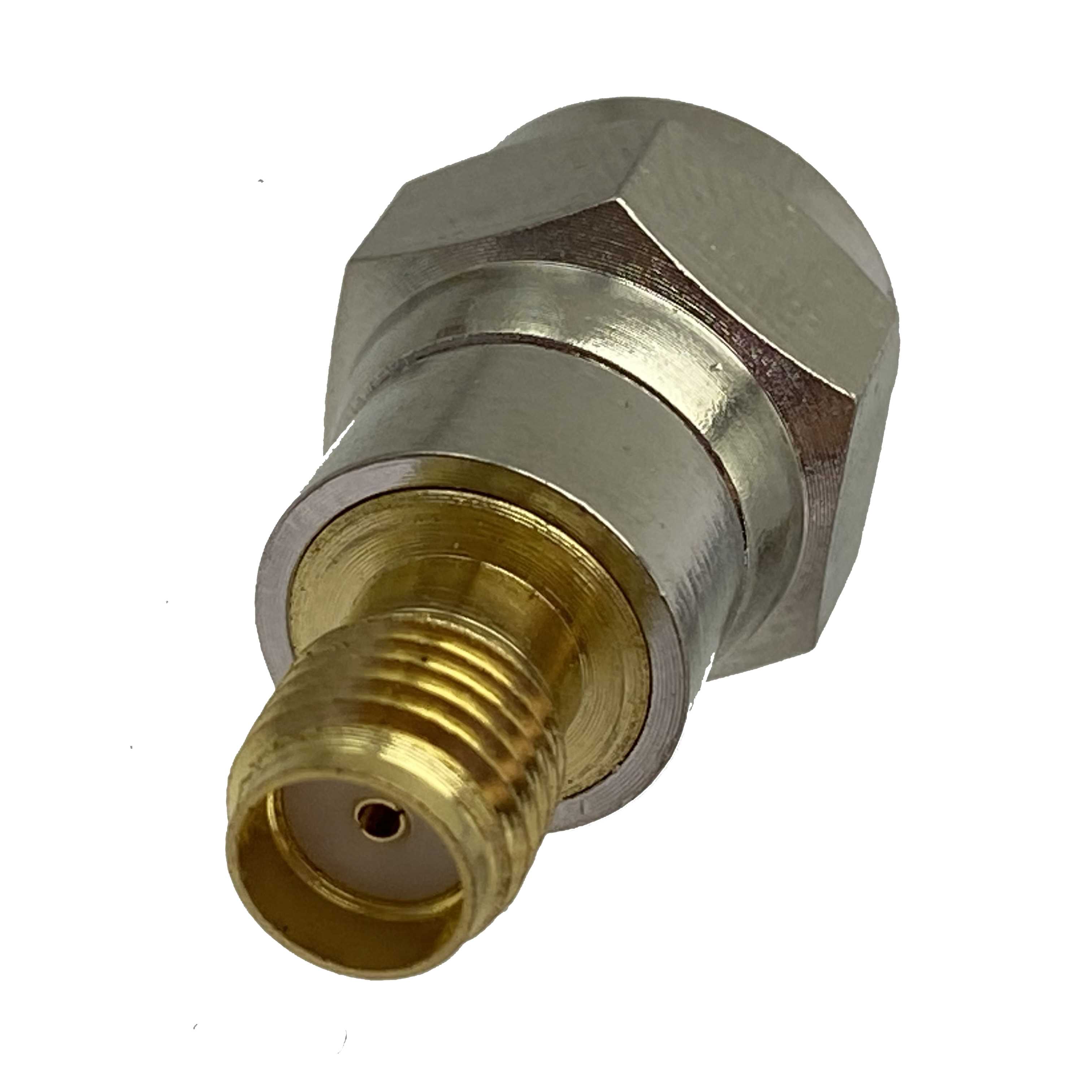 10Pcs F TV Male Plug to SMA Female Jack RF Adapter Connector - 图0