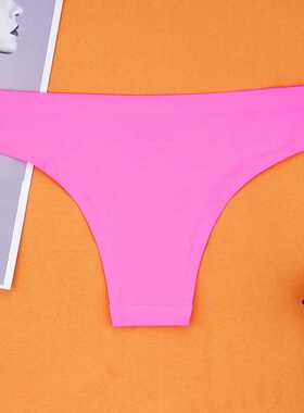 3Pcs/pack Seamless Thong Women Low Rise G String Breathable