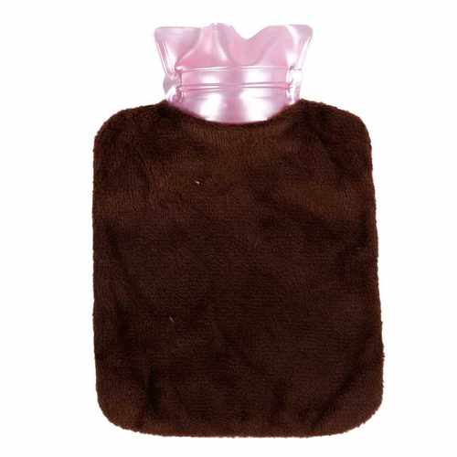 Mini Hot Water Bottle Plush Hand Warmer Winter Hot Water - 图1