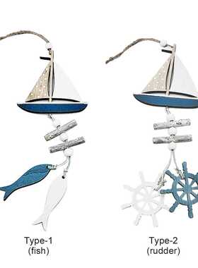 Fish Hanging Ornament Office Home Decor Gift Bedroom Wall