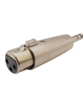 1Pcs XLR 3 Pin Female to 6.5mm Male Stereo Plug Audio Connec