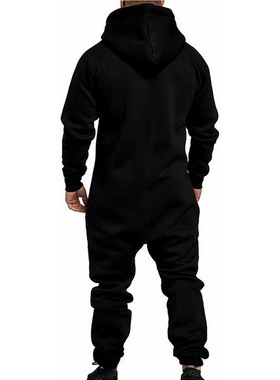 Men's Onesie Jumpsuit Pajamas Long Sleeve Sweatpants Pure Co