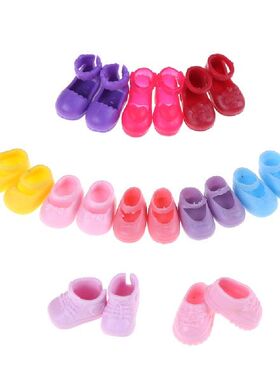 5 Pairs Shoes Doll Shoes Dolls Outfit Dress Little Girls