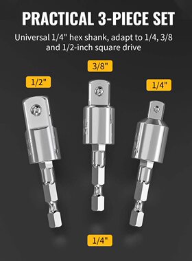 pcs Electric Drill Socket Adapter for Impact Driver with He
