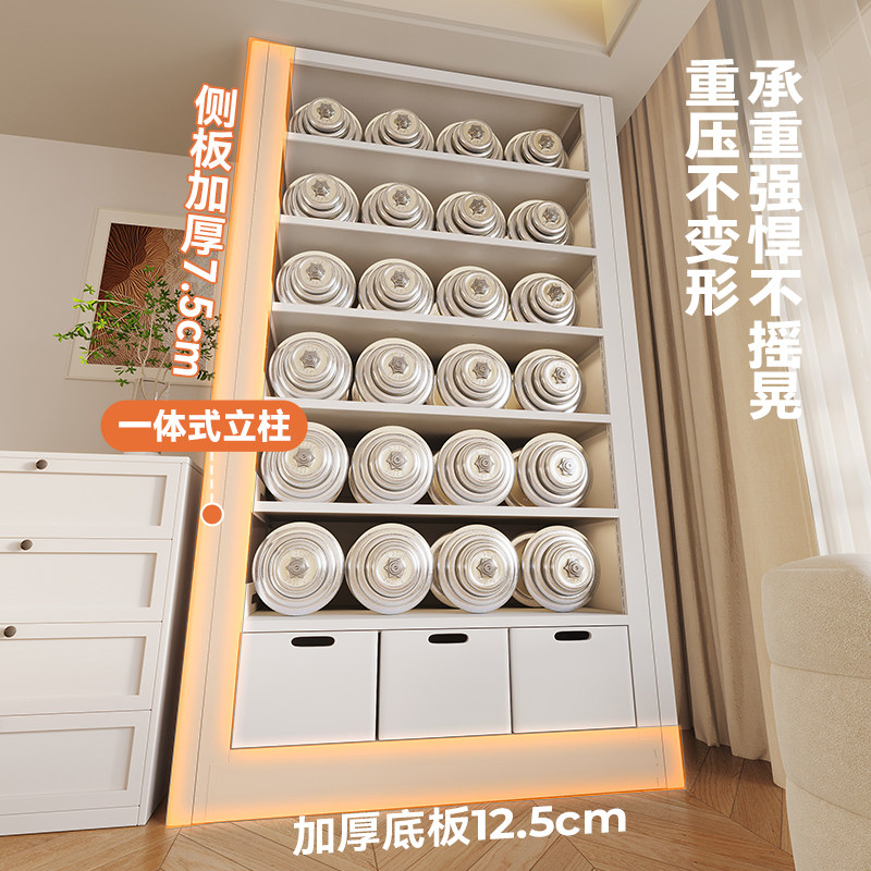 家用钢制书架带白板门儿童绘本收纳架一体靠墙落地置物架宝宝书柜,淘宝优惠券,粉丝福利购,淘宝优惠卷