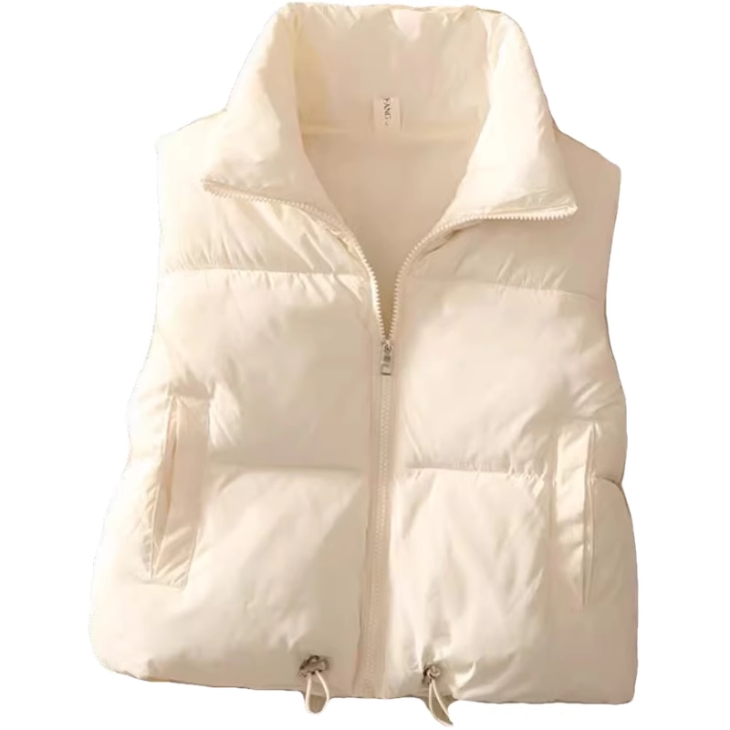 小个子短款羽绒棉马甲女秋冬季减龄休闲宽松百搭面包服马夹外套潮,淘宝优惠券,粉丝福利购,淘宝优惠卷