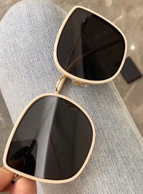 韩版GM墨镜女防紫外线ins大脸显瘦圆脸街拍高清太阳镜女网红气质Q