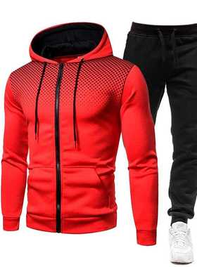 2022 Men's Sets Hoodies+Pants Autumn and Winter Sport Suits