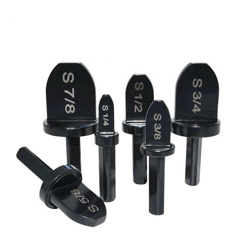 6pcs Tube Expander Drill Bits Set Air Conditioner Copper - 图0