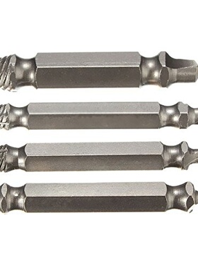 4pcs Damaged Screw Extractor Drill Bit Set Easily Take Out B