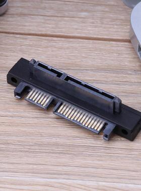 90 Degree Angle SATA 22Pin(7+15) Male to 22Pin(7+15) Female