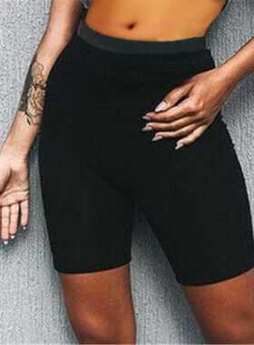 Women Summer Cycling Bike Shorts Stretch Basic Shorts Fitnes