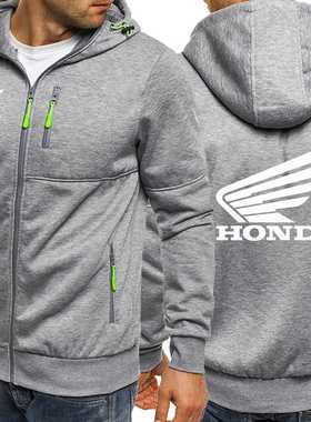 2021 Men's Honda Prntng Hoodes Ft Hooded Sweatshrt Outw