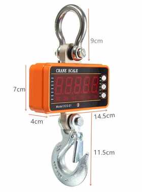 LCD Digital Electronic Hanging Scale 1000KG 2000LBS Crane Sc