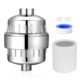 Shower Head Filter Hard Water Softener Cartridge Kit 15 Stag