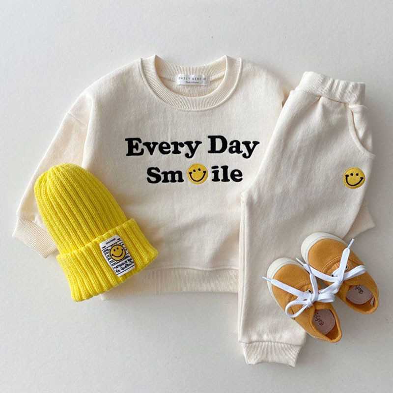 2 Pcs Baby Boys Clothing set Long sleeve Hooded Tracksuit op - 图2