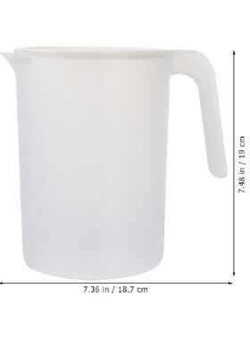 Pitcher Water With Plastic Kettle Lid Beverage Tea Juice