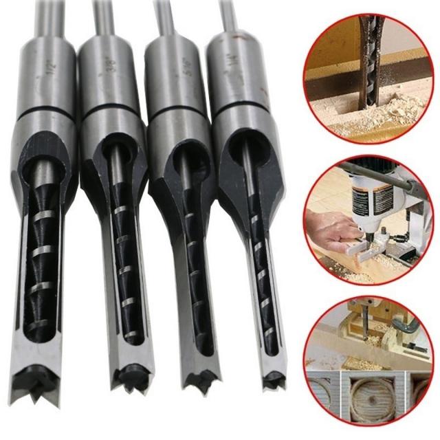 6/8/9.5/12.7mm HSS Square Hole Drill Bit Auger Bit Steel Mor - 图3