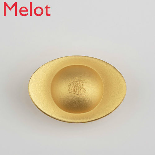 Gold Ingot ll Copper Rel Gold Plted Ornments Home - 图2