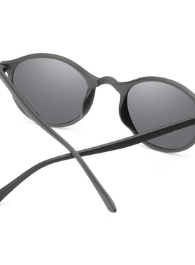 Polrized Round Men's Sunglsses Women 2022 Retro Vintge Uv