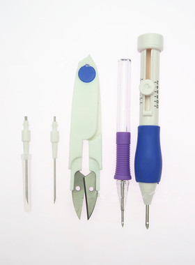 Embroidery Punch Needle Stitching Tool Knitting Needles Cros