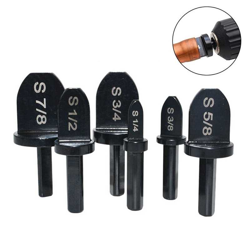 6pcs Tube Expander Drill Bits Set Air Conditioner Copper - 图3