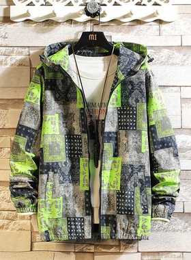 Men's Jacket Fashion 2022 Spring Autum Casual Sreetwear Hood