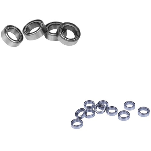 20Pcs Miniature Sealed Metal Shielded Metric Radial Ball Bea - 图0